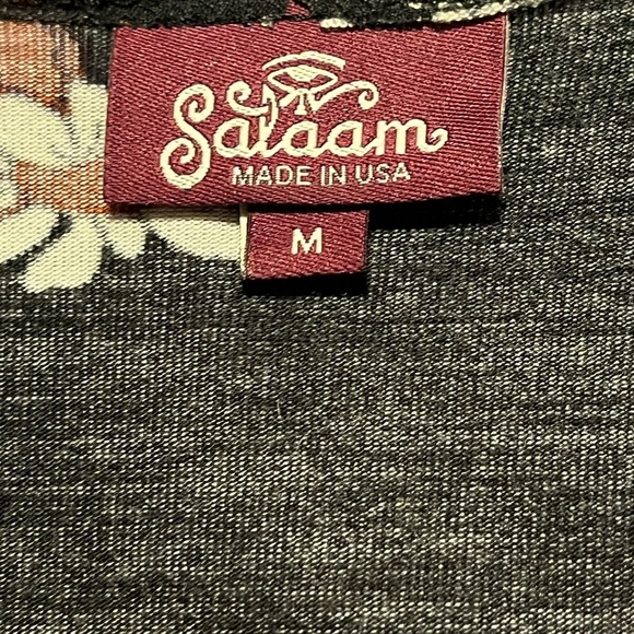 Salaam Floral Dress Sz Med - Picture 7 of 8